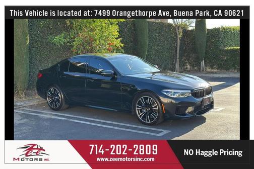 Black 2019 BMW M5 Base