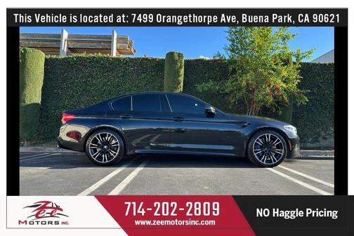 Black 2019 BMW M5 Base