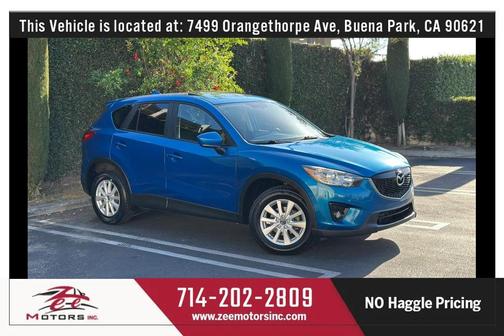Blue 2013 Mazda CX-5 Sport