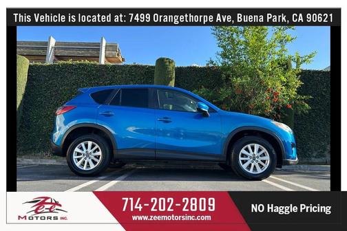 Blue 2013 Mazda CX-5 Sport