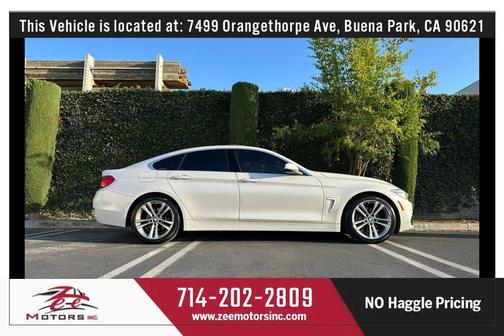 White 2016 BMW 428 Gran Coupe i