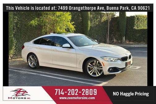 White 2016 BMW 428 Gran Coupe i