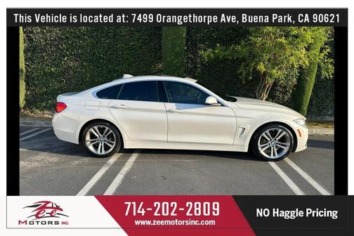 White 2016 BMW 428 Gran Coupe i