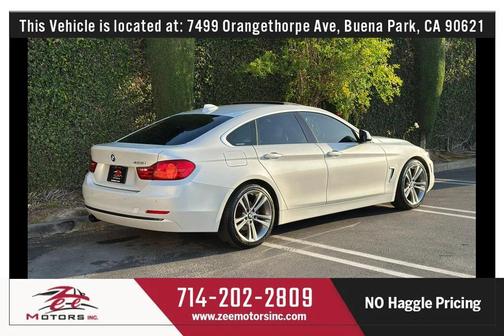 White 2016 BMW 428 Gran Coupe i