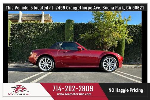 Burgundy 2007 Mazda MX-5 Miata Grand Touring