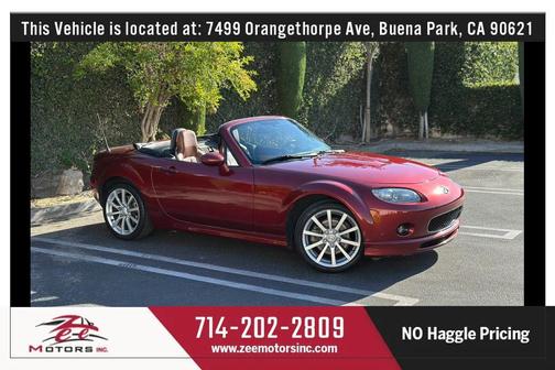 Burgundy 2007 Mazda MX-5 Miata Grand Touring