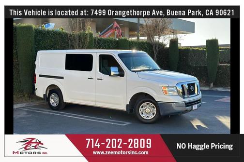 2012 Nissan NV Cargo 2500 SV