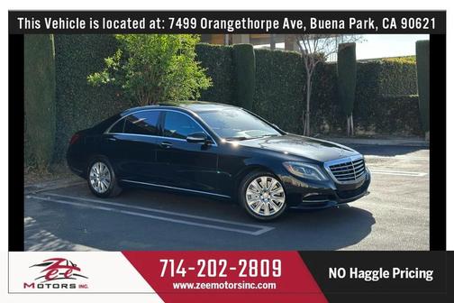 2014 Mercedes-Benz S-Class S 550 Sedan 4D