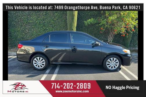 Black Sand Pearl 2012 Toyota Corolla LE