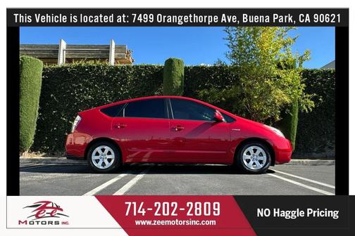 Burgundy 2008 Toyota Prius Touring