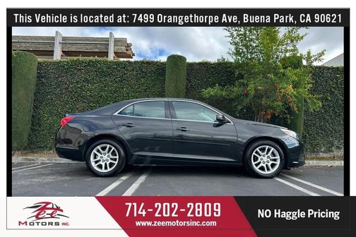 Black Granite Metallic 2015 Chevrolet Malibu 1LT