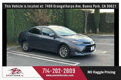 2017 Toyota Corolla XLE