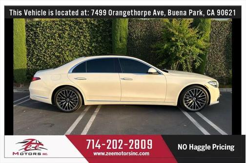 2021 Mercedes-Benz S-Class S 580 4MATIC