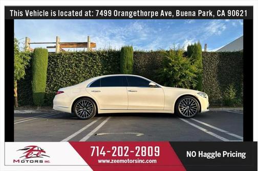 2021 Mercedes-Benz S-Class S 580 4MATIC
