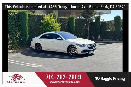 2021 Mercedes-Benz S-Class S 580 4MATIC