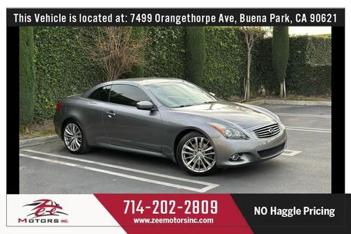 2011 INFINITI G37 Base