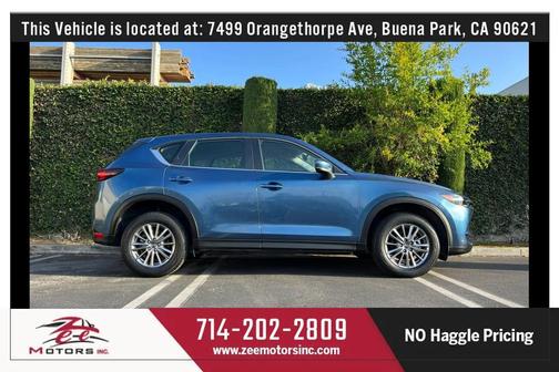 Eternal Blue Mica 2018 Mazda CX-5 Sport