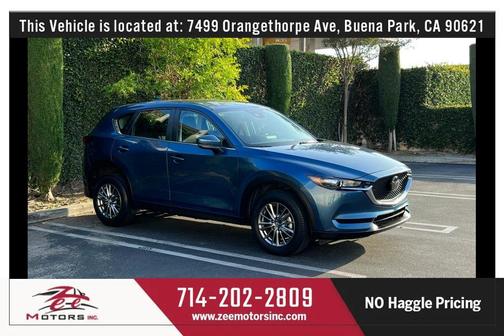 Eternal Blue Mica 2018 Mazda CX-5 Sport