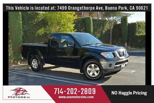 Black 2010 Nissan Frontier SE
