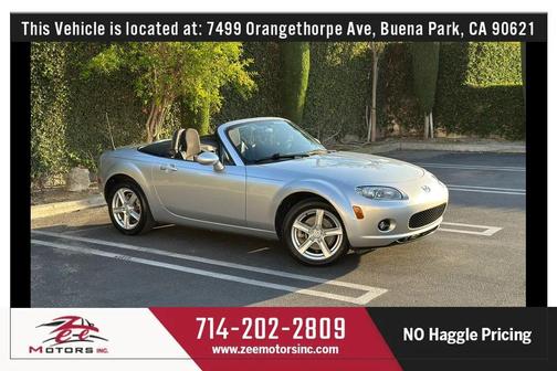 Sunlight Silver Metallic 2007 Mazda MX-5 Miata Sport