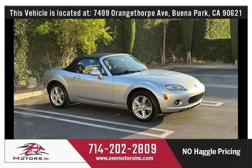 Sunlight Silver Metallic 2007 Mazda MX-5 Miata Sport
