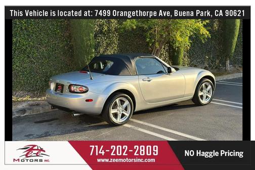 Sunlight Silver Metallic 2007 Mazda MX-5 Miata Sport