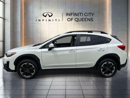 Crystal White Pearl 2023 Subaru Crosstrek Premium