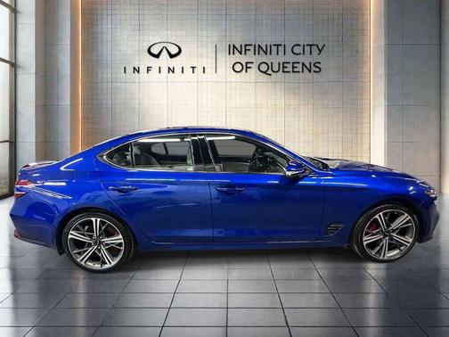 Blue 2025 Genesis G70 3.3T Sport Advanced