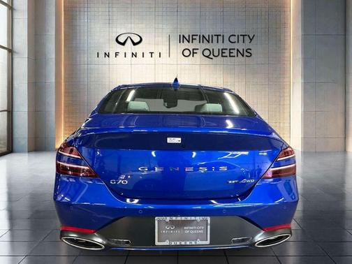 Blue 2025 Genesis G70 3.3T Sport Advanced