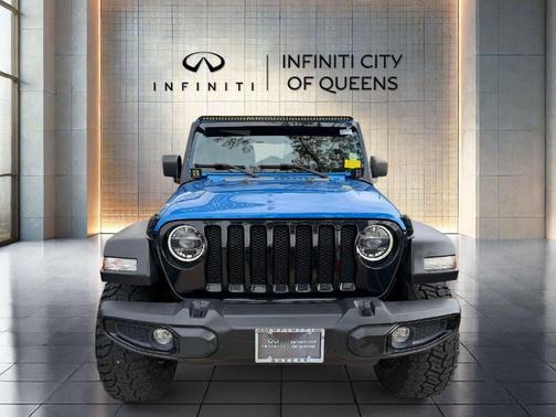 Hydro Blue Pearl 2021 Jeep Wrangler Unlimited Sport