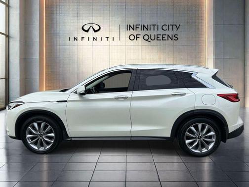 Majestic White 2020 INFINITI QX50 Luxe
