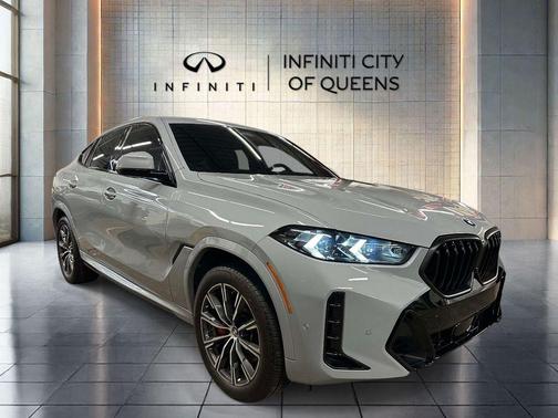 Gray Metallic 2025 BMW X6 xDrive40i
