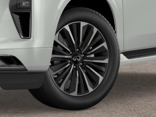 Radiant White 2026 INFINITI QX80 Luxe