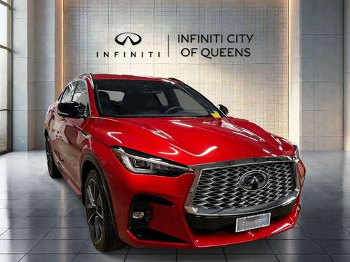 Candy Red Pearl 2025 INFINITI QX55 SENSORY