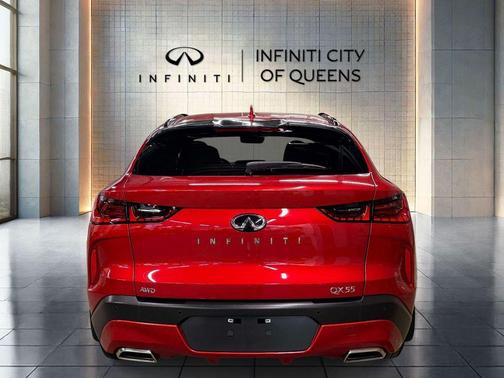 Candy Red Pearl 2025 INFINITI QX55 SENSORY
