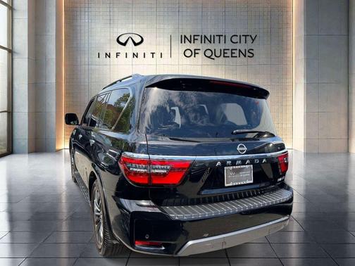 Black 2021 Nissan Armada Platinum