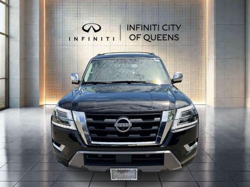 Black 2021 Nissan Armada Platinum