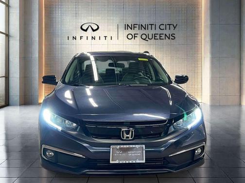 Blue 2021 Honda Civic EX
