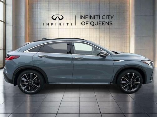 Slate Gray 2025 INFINITI QX55 LUXE