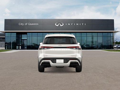 Majestic White 2025 INFINITI QX60 Luxe