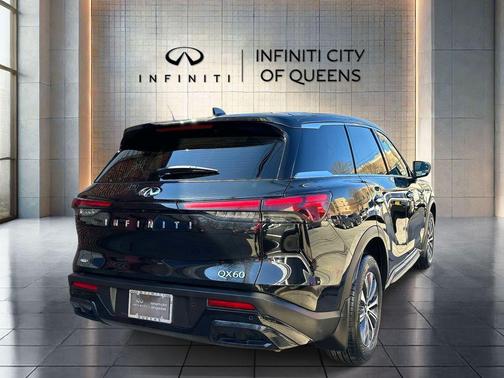 Diamond Black 2025 INFINITI QX60 Pure