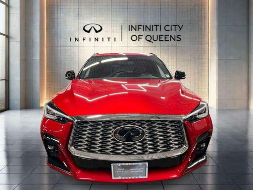 Dynamic Sunstone Red 2023 INFINITI QX55 ESSENTIAL