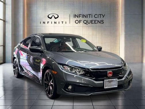 Gray 2020 Honda Civic Sport