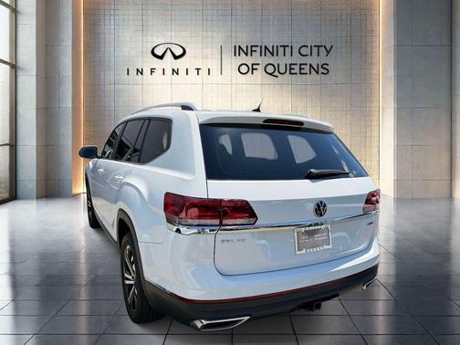 Pure White 2022 Volkswagen Atlas 3.6L SEL