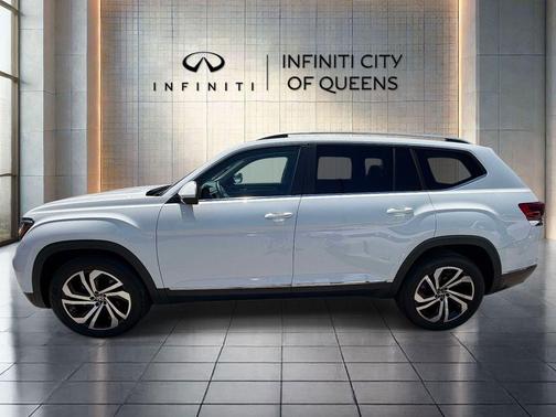 Pure White 2022 Volkswagen Atlas 3.6L SEL