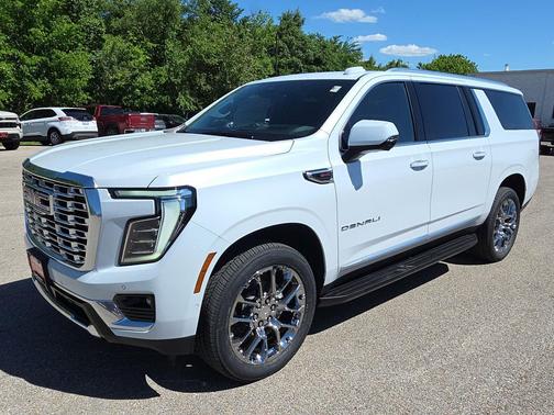 Glacier White Tricoat 2026 GMC Yukon XL Denali