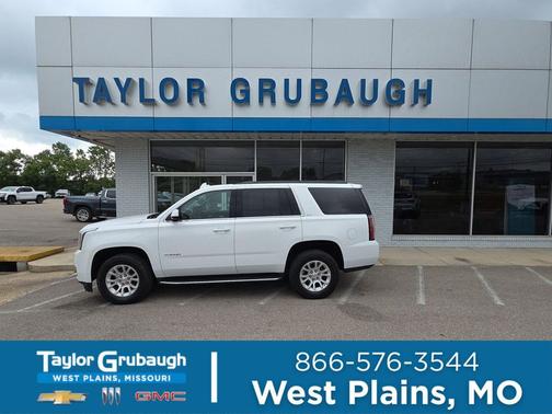 Summit White 2019 GMC Yukon SLT