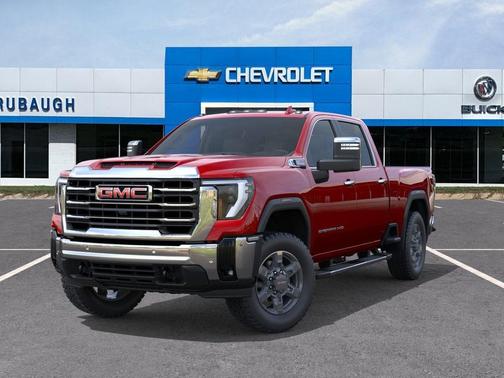 Volcanic Red Tintcoat 2026 GMC Sierra 3500 SLT