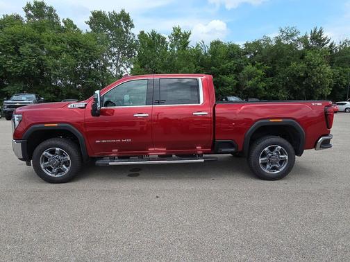 Volcanic Red Tintcoat 2026 GMC Sierra 3500 SLT