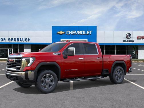 Volcanic Red Tintcoat 2026 GMC Sierra 3500 SLT